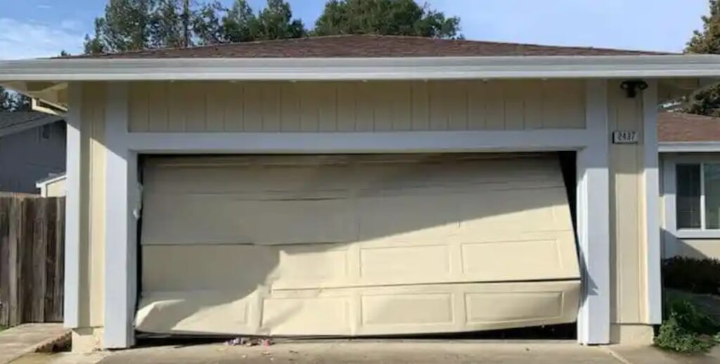 Door Off Track Repair Garage Doors Connecticut . usagaragedoorrepairs.com